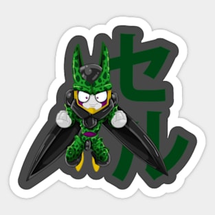 Cell Dragon ball Sticker